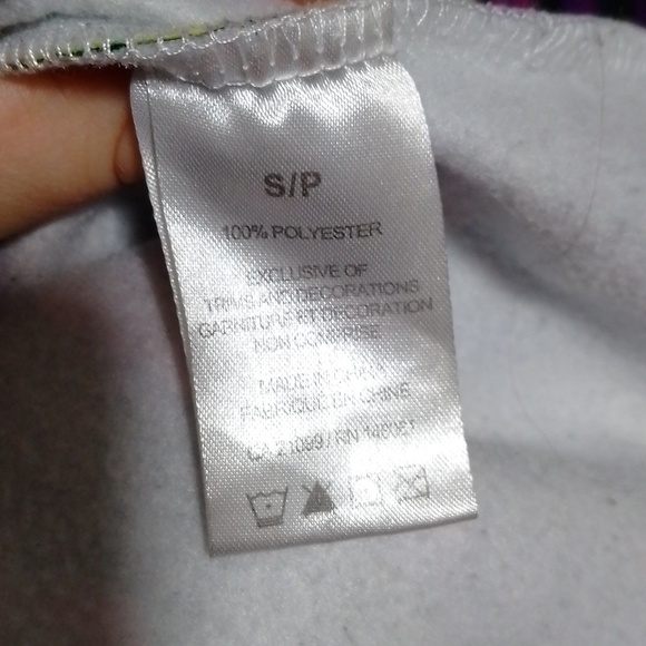 Disney Mickey Mouse tie-dye colourful unisex small  hoodie. - Picture 4 of 4